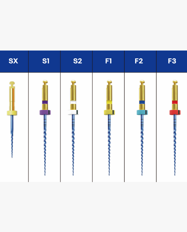 Assorted Kit Torque Endo Flex Protaper File Blue
